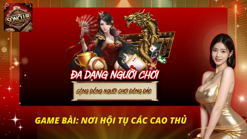 Điểm nổi bật tại sảnh game bài