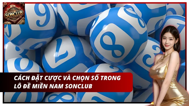 Cách để tiến hành đặt cược và chọn số trong lô đề miền Nam Sonclub