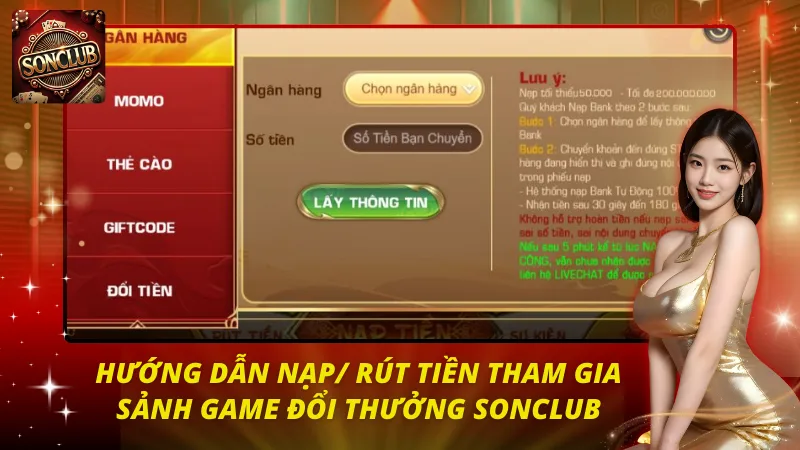 Hướng dẫn nạp tiền cho tân thủ